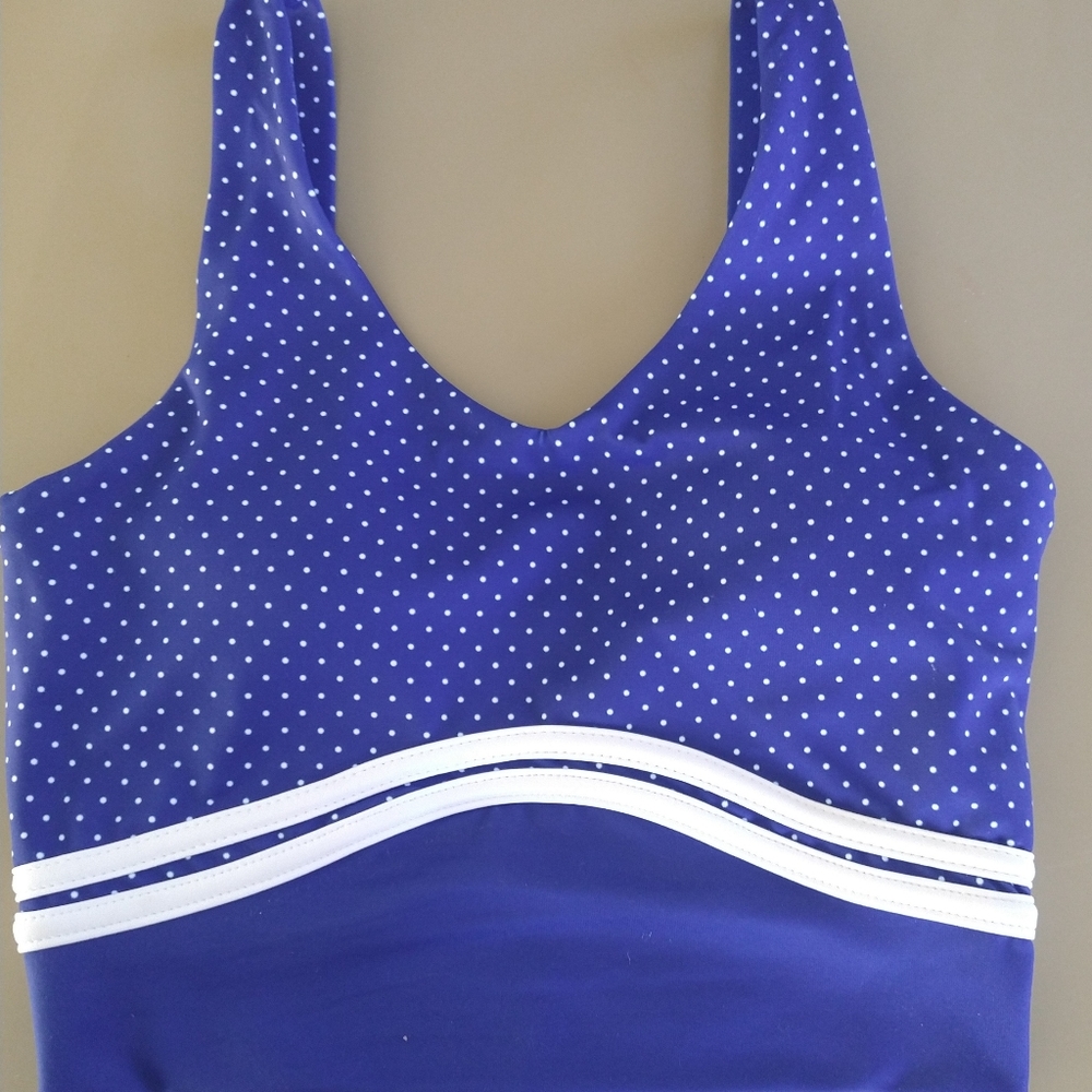 Wilo The Label Size XS Purple/White Polka Contour (Surf) Bra Made In Australia